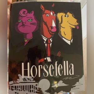 🔴 Bam! Box Exclusive Horsefella Wryan Watkins Signed 8x10Art Print 0325/2500COA